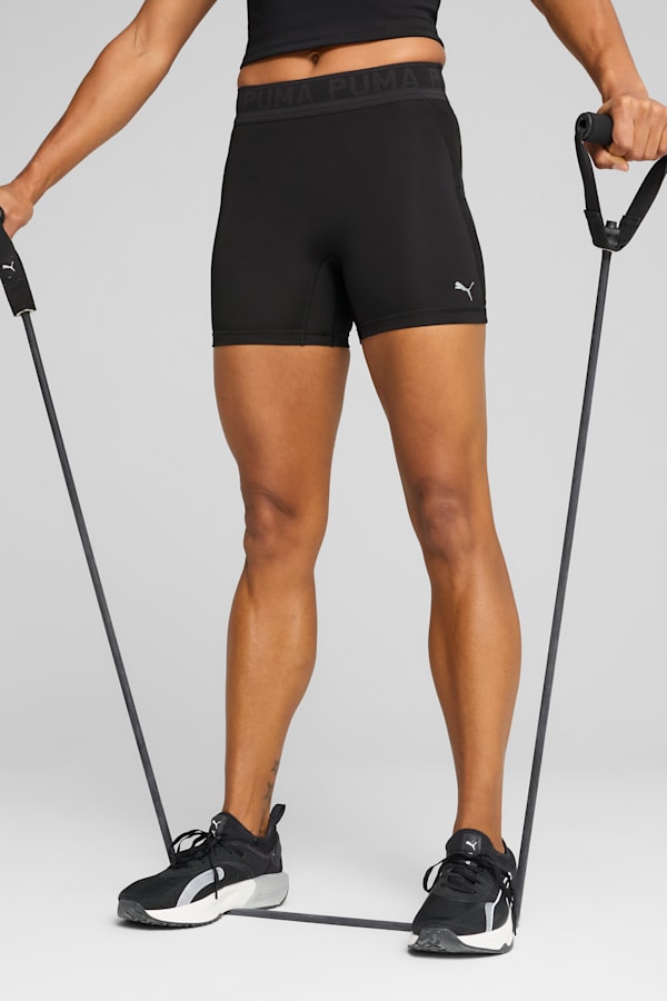 LACE High-Waisted 5" Short Tights Women, PUMA Black, extralarge